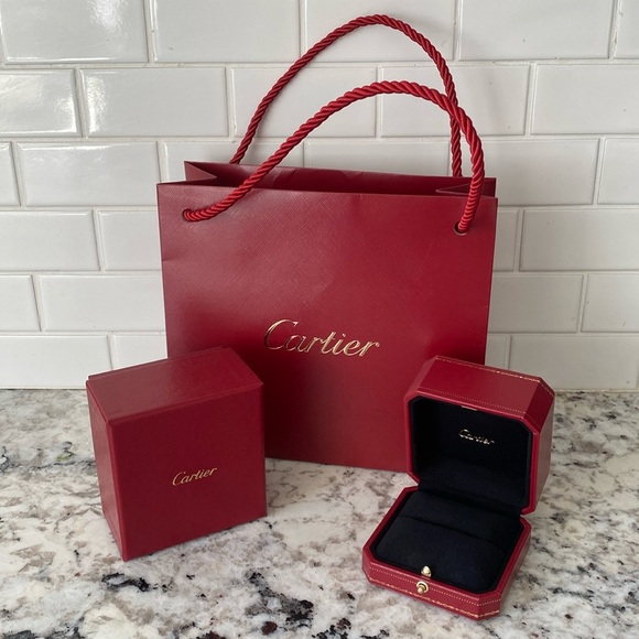 Cartier Accessories - Cartier Bag & Jewelry Boxes
